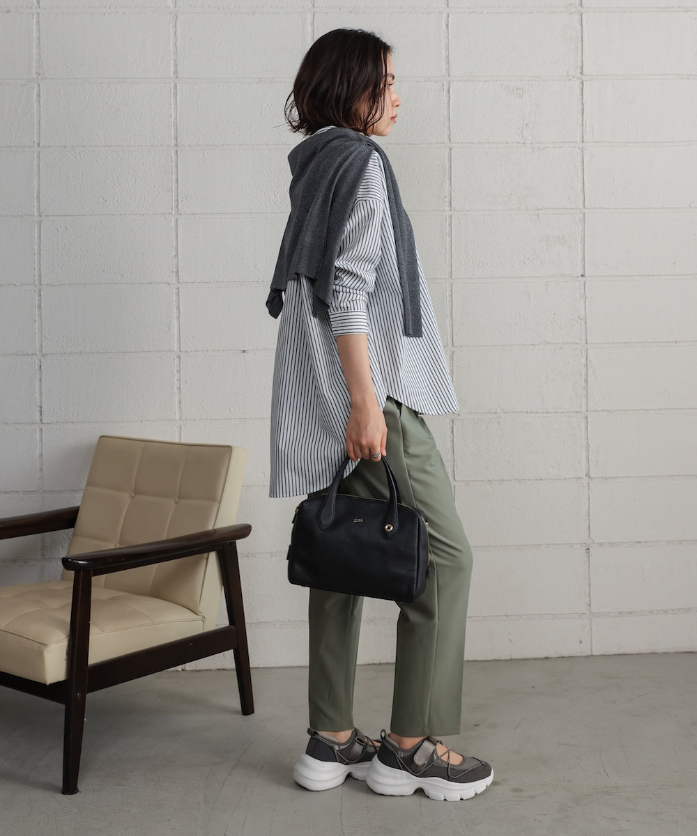 TCバックギャザーヨークブラウス