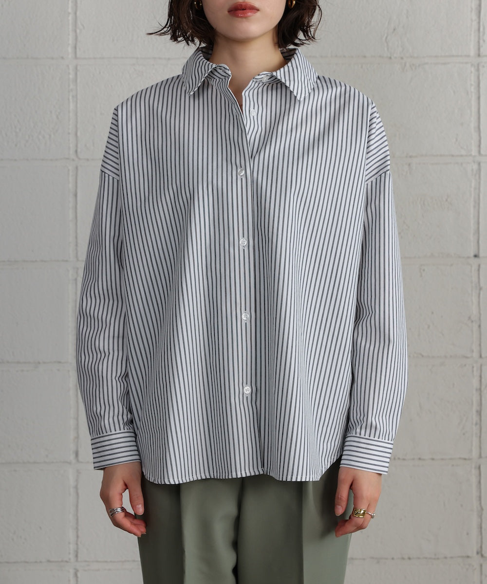 TCバックギャザーヨークブラウス