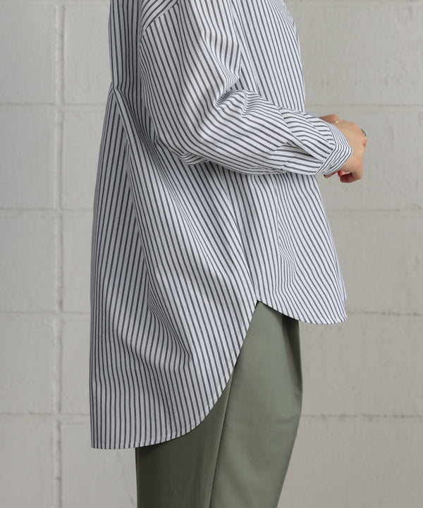 TCバックギャザーヨークブラウス