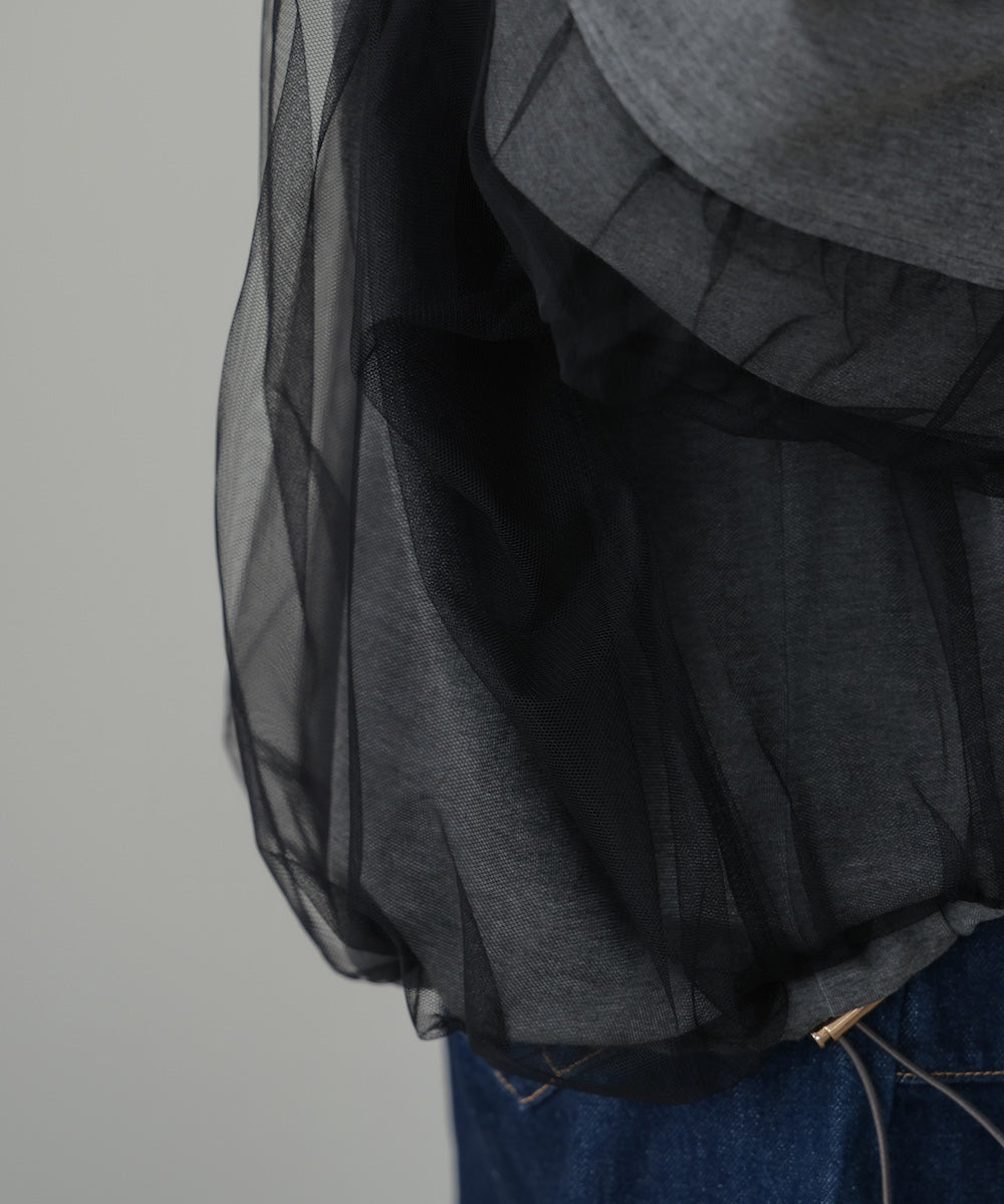 パウンドストレッチチュールプルオーバー