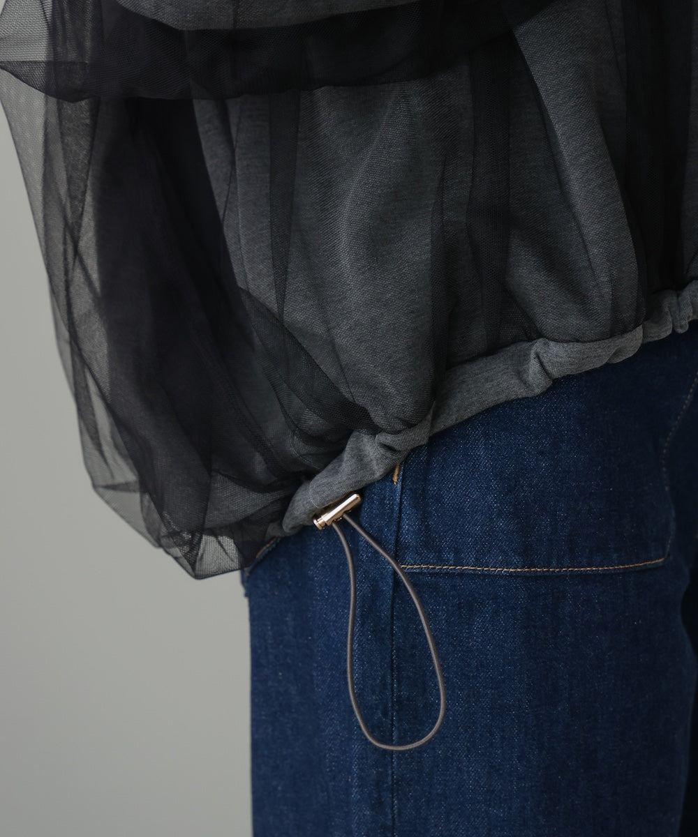 パウンドストレッチチュールプルオーバー