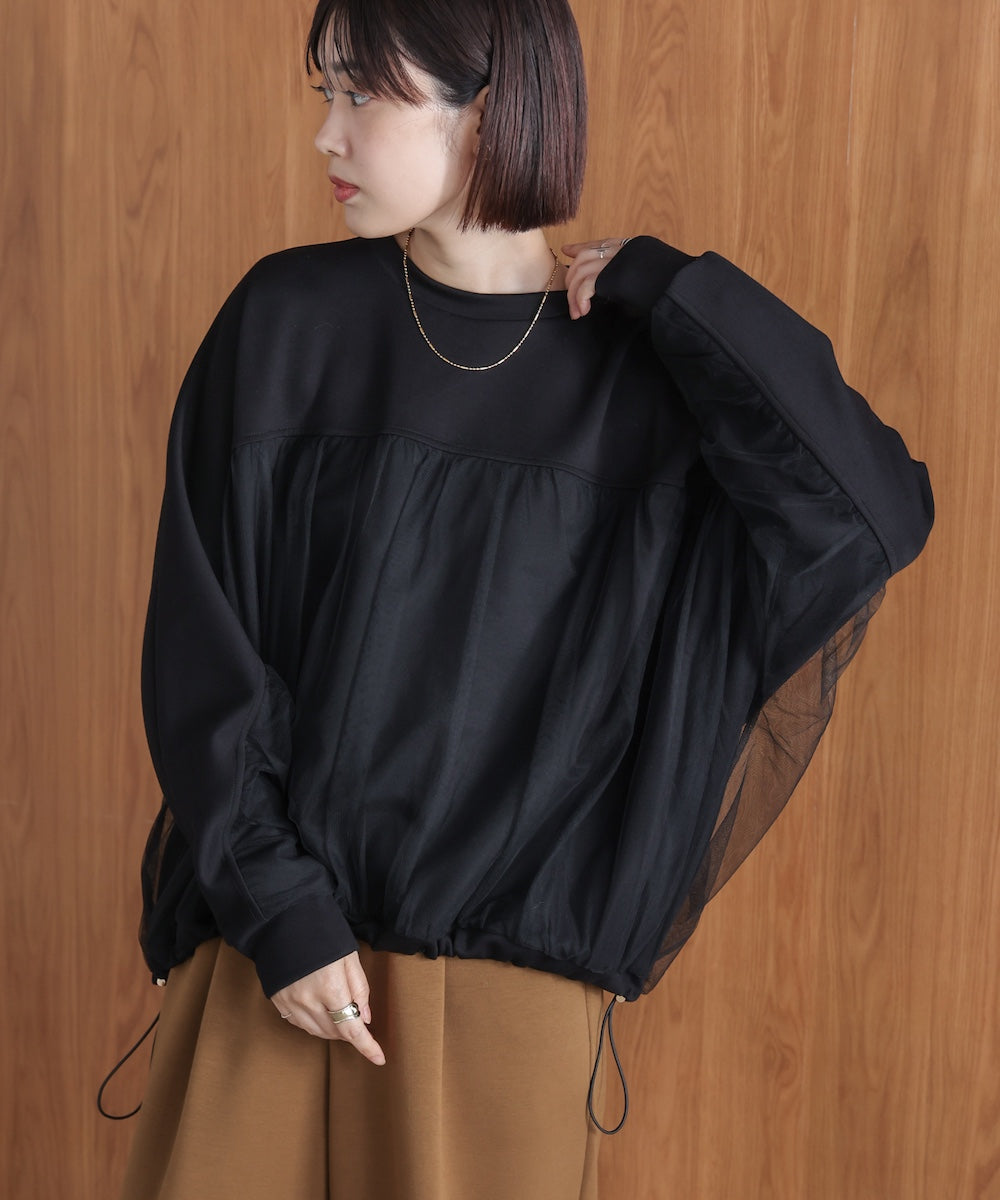 パウンドストレッチチュールプルオーバー