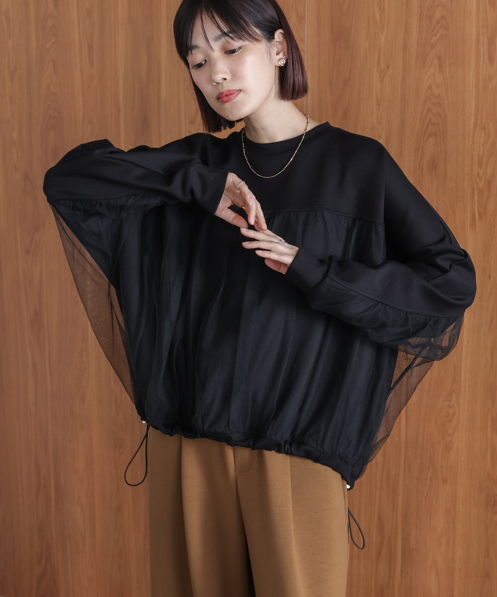 パウンドストレッチチュールプルオーバー