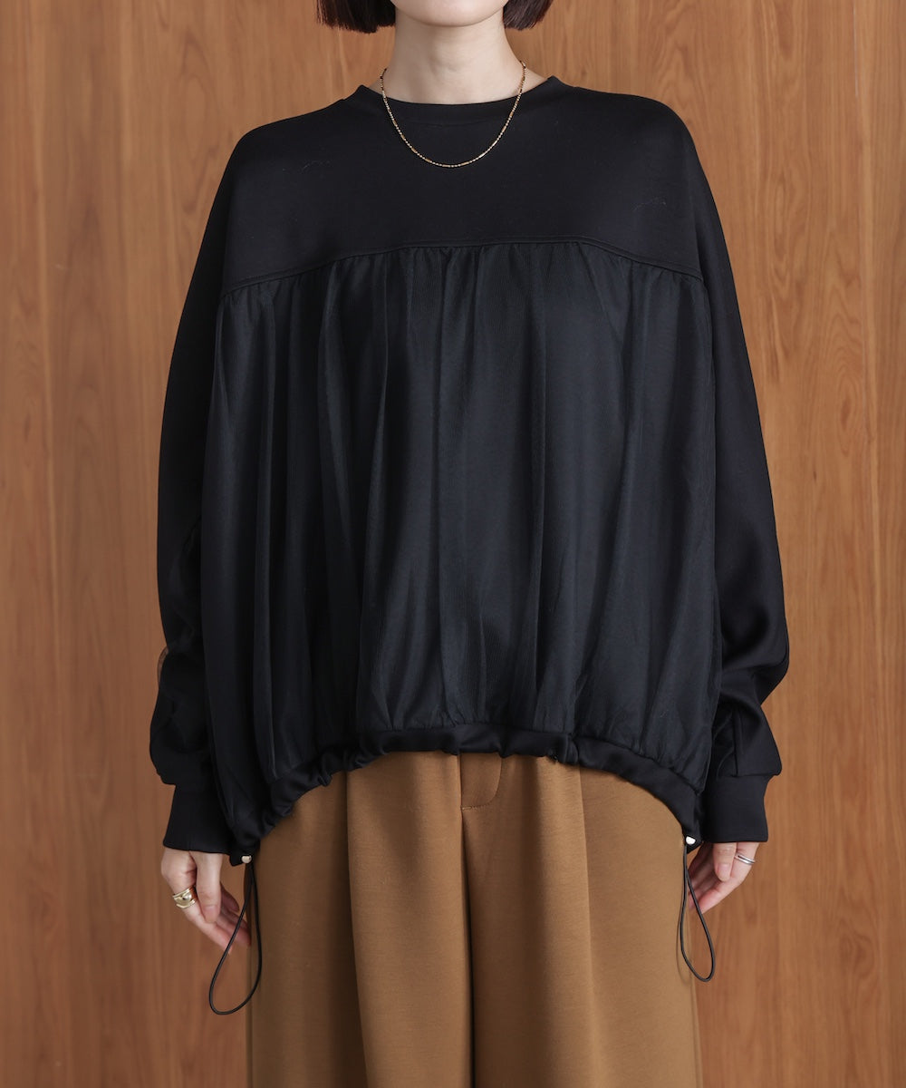 パウンドストレッチチュールプルオーバー