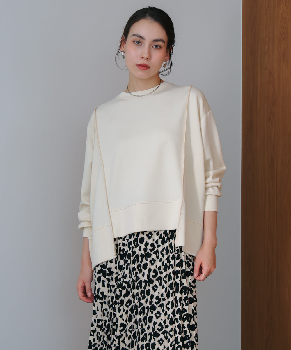 パウンドストレッチバックZipプルオーバー