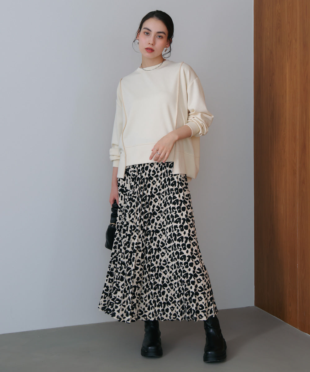 パウンドストレッチバックZipプルオーバー