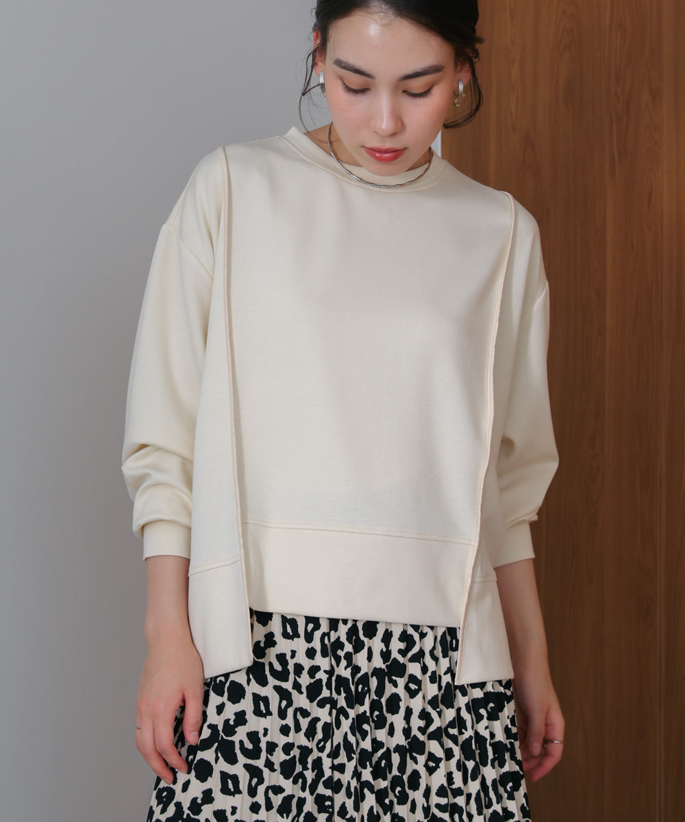 パウンドストレッチバックZipプルオーバー