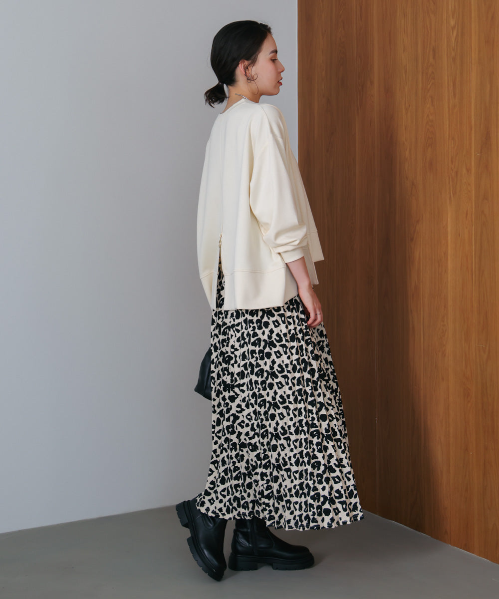 パウンドストレッチバックZipプルオーバー