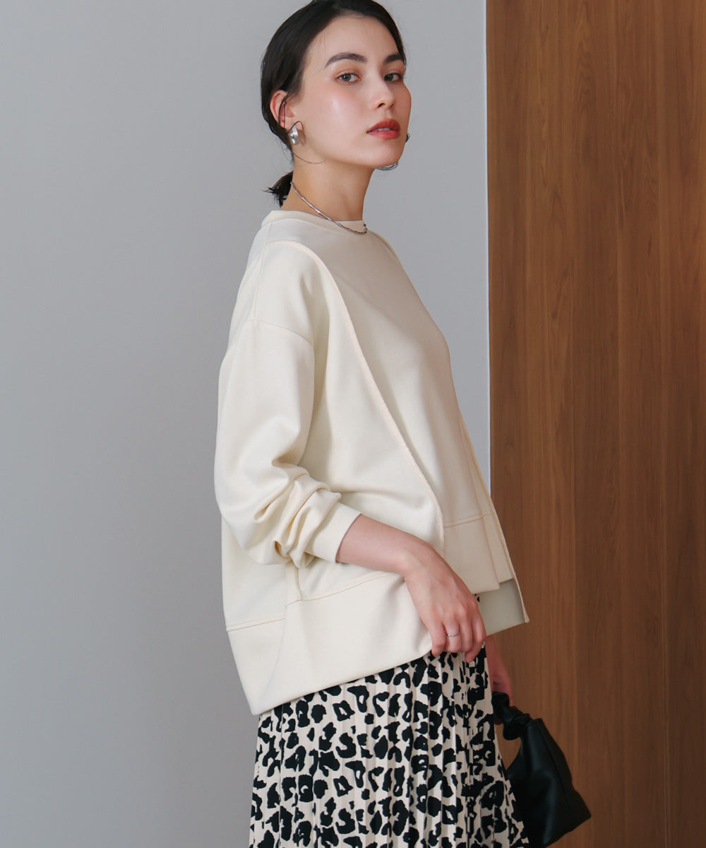 パウンドストレッチバックZipプルオーバー