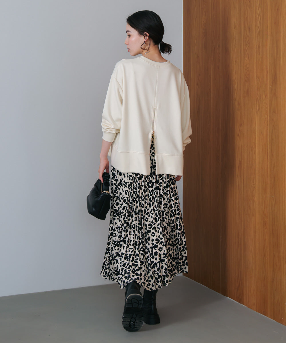 パウンドストレッチバックZipプルオーバー