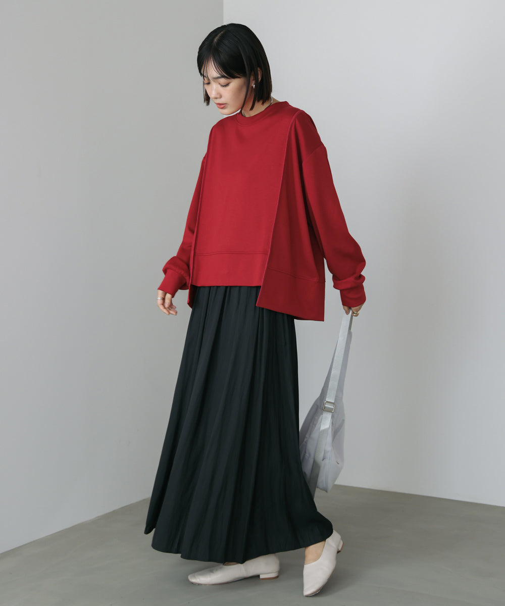 パウンドストレッチバックZipプルオーバー