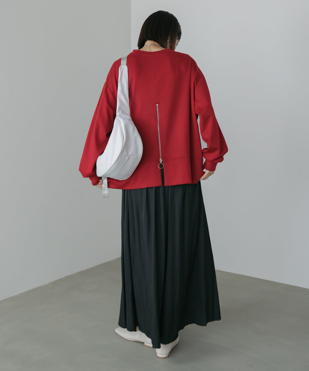 パウンドストレッチバックZipプルオーバー