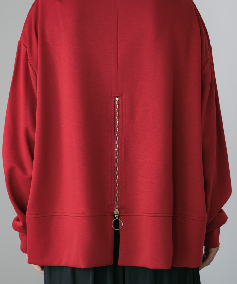 パウンドストレッチバックZipプルオーバー