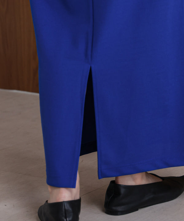 カットジョーゼットサイドラインスカート