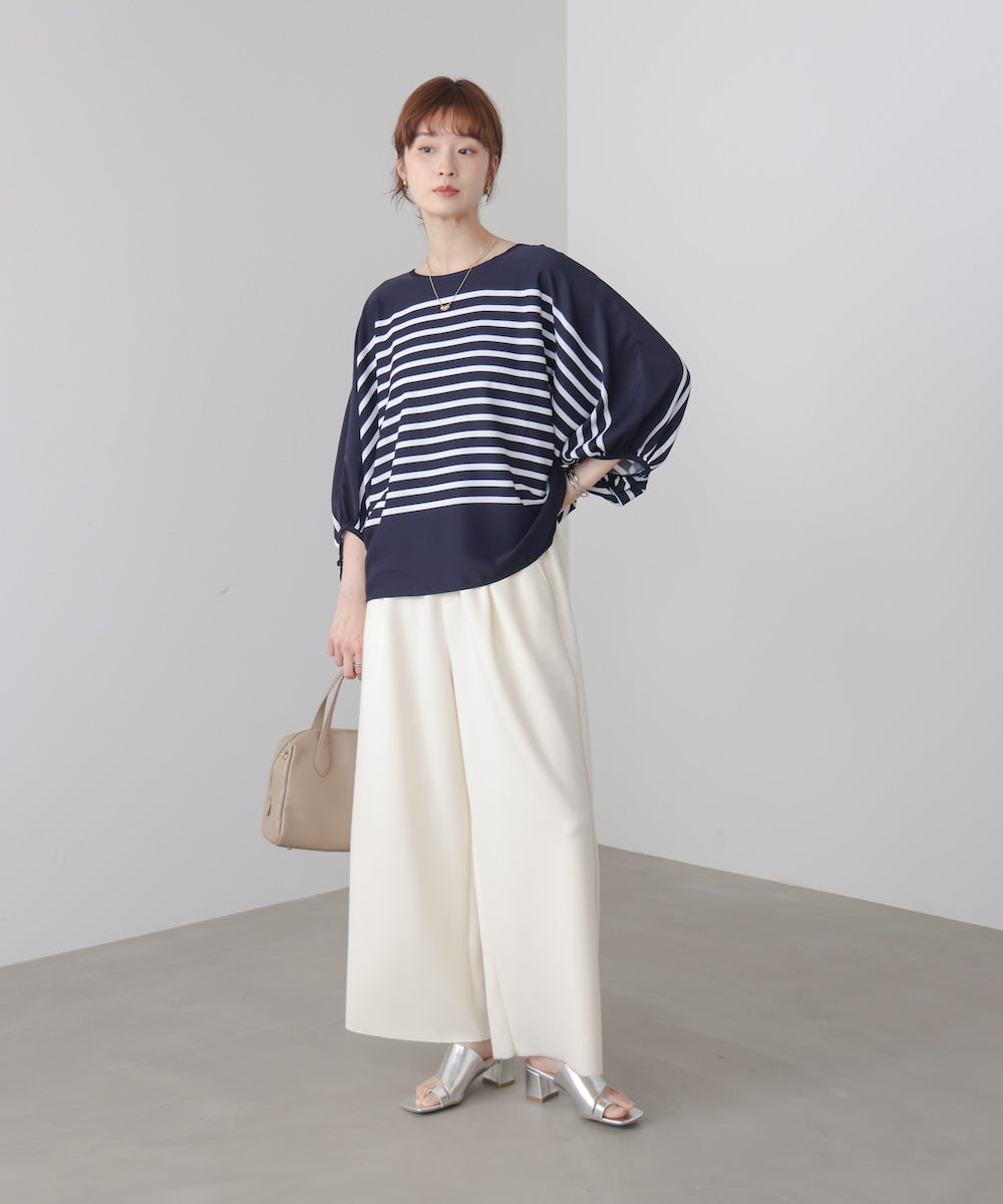 パウンドストレッチセミワイドパンツ