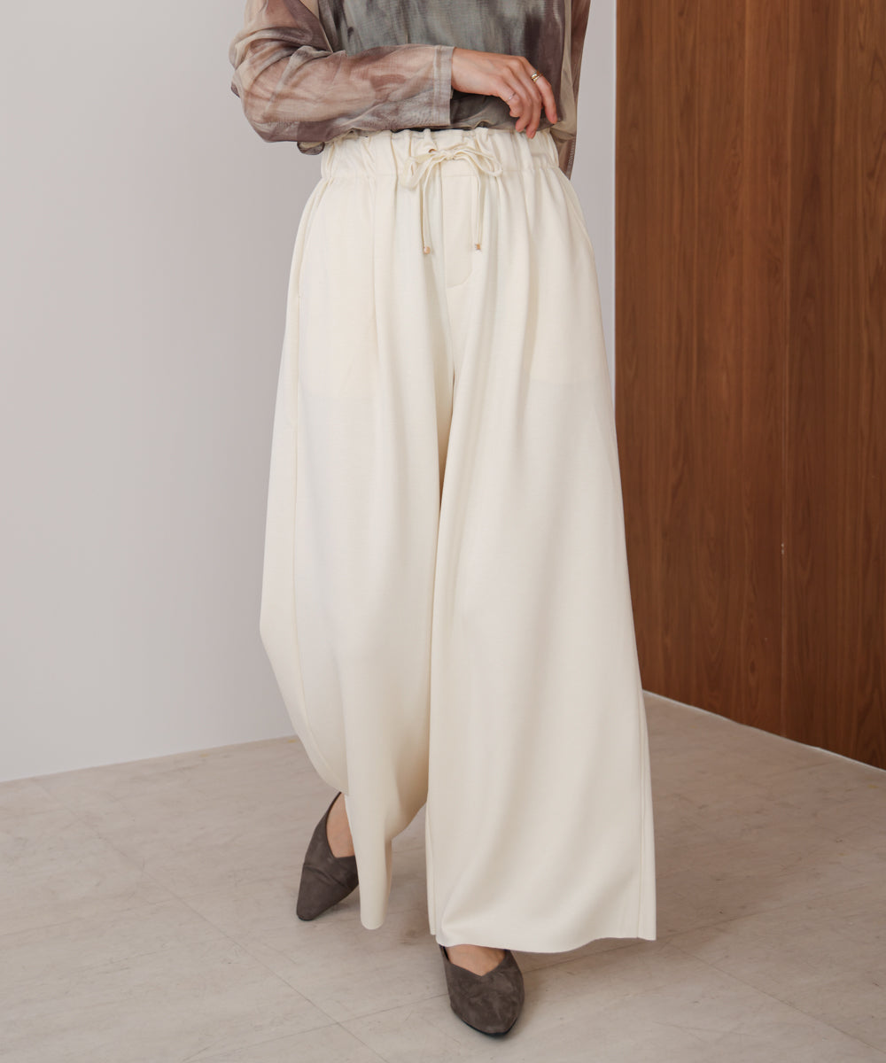 パウンドストレッチセミワイドパンツ