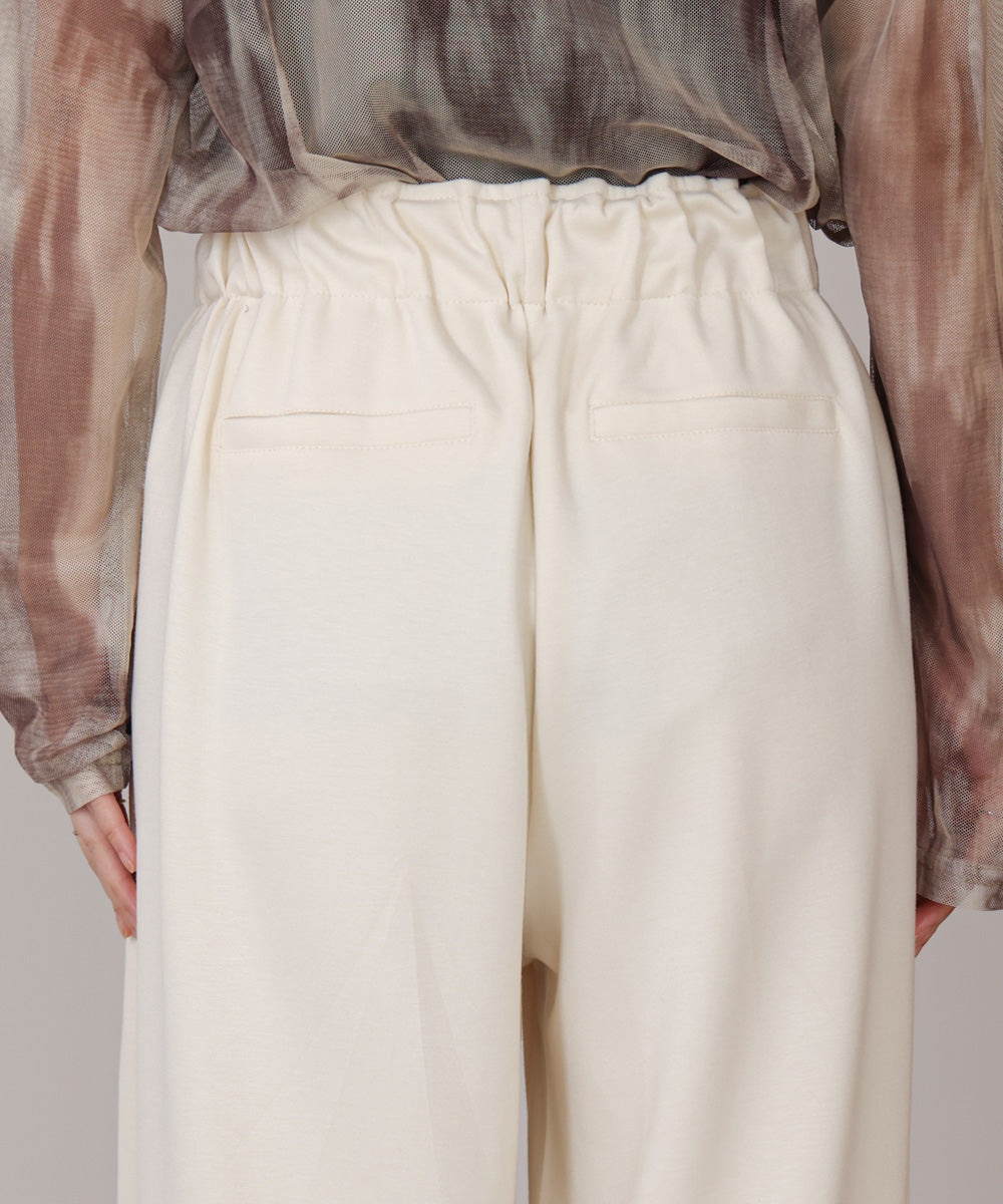 パウンドストレッチセミワイドパンツ