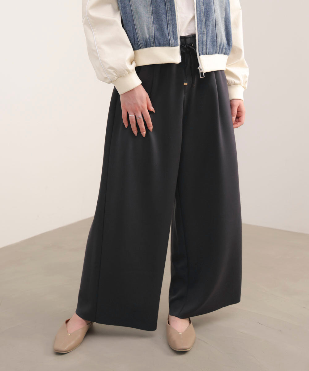 パウンドストレッチセミワイドパンツ