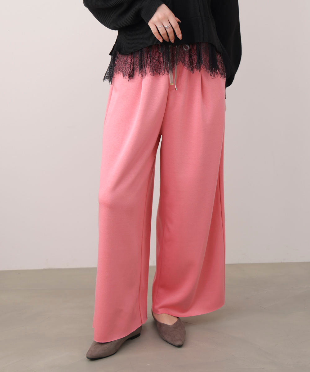 パウンドストレッチセミワイドパンツ