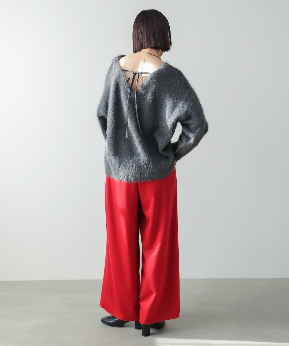 パウンドストレッチセミワイドパンツ