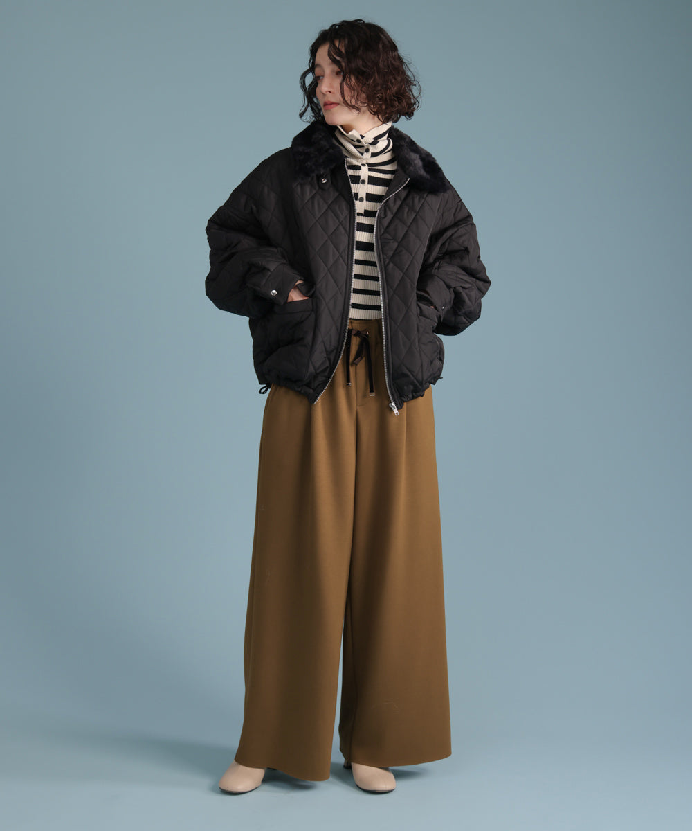 パウンドストレッチセミワイドパンツ