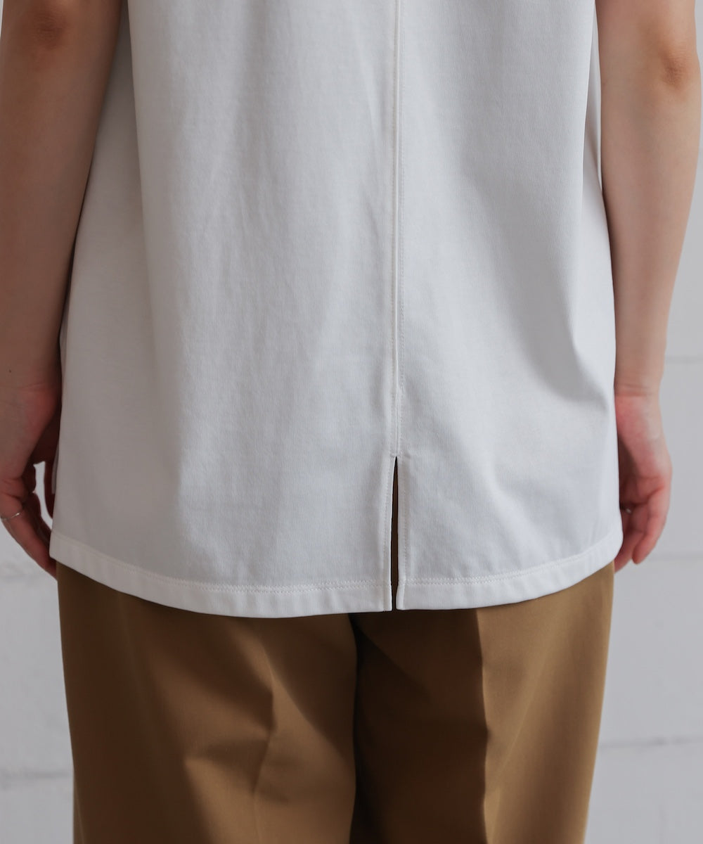 汗染み防止首元スッキリVネックTシャツ