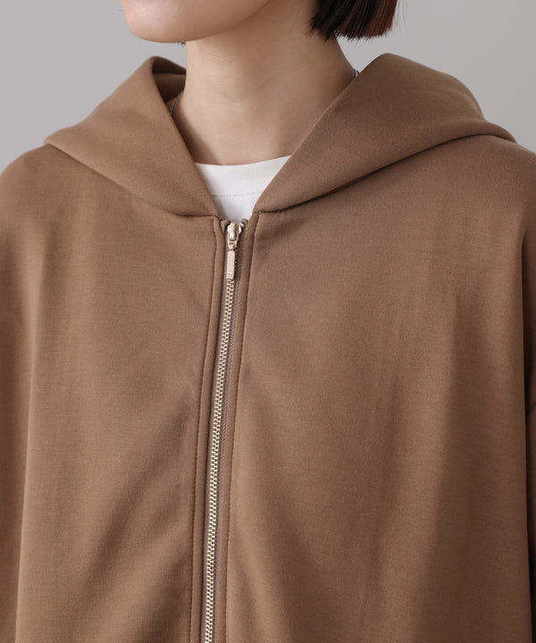 【WEB限定】ペプラムフレアパーカー