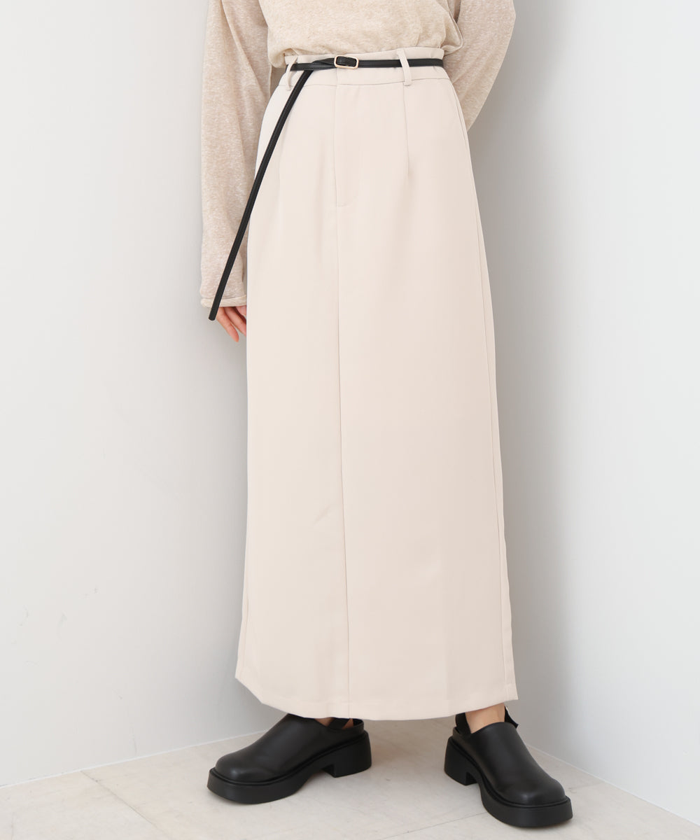 ツイルタイトロングスカート