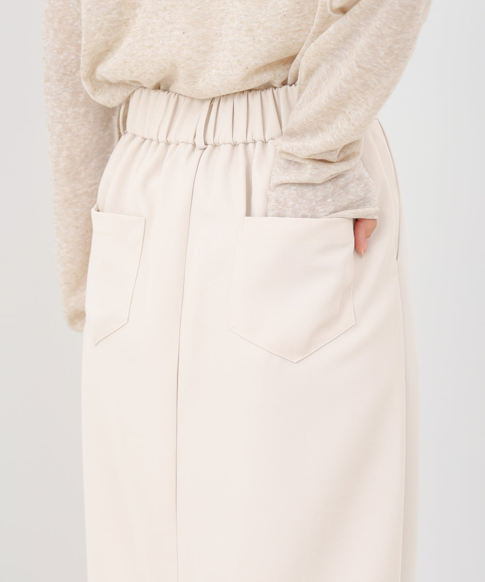 ツイルタイトロングスカート