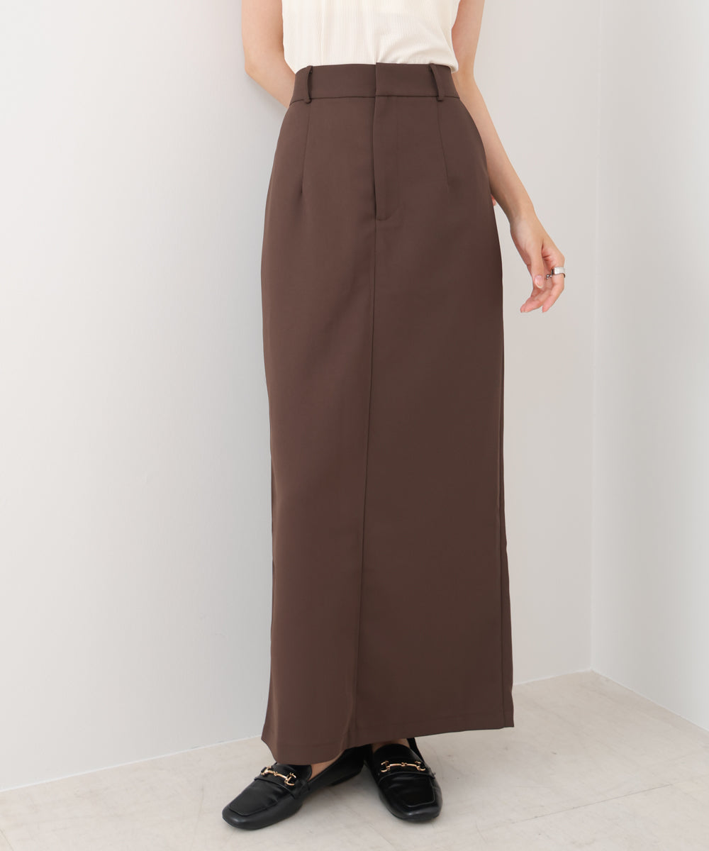 ツイルタイトロングスカート