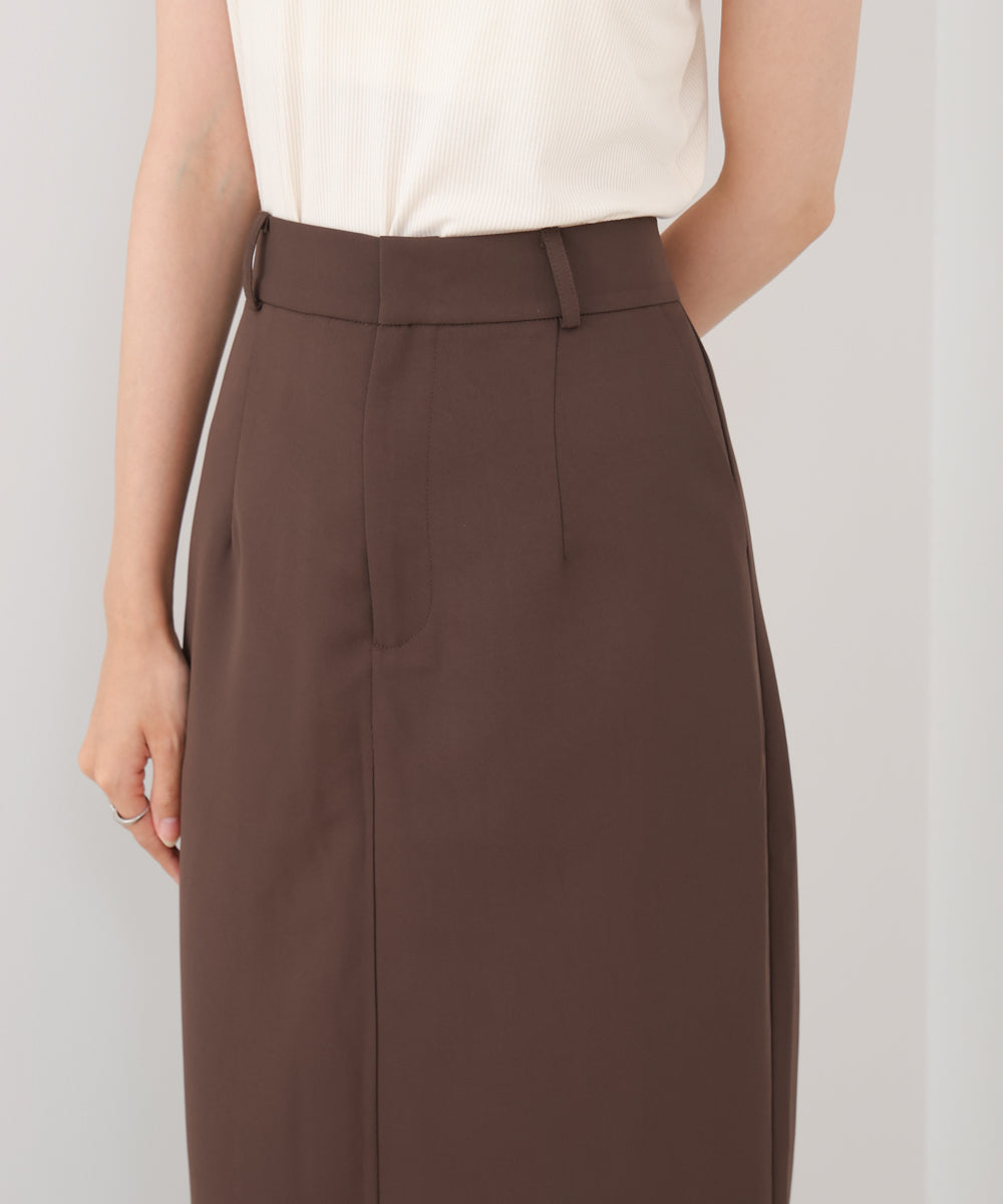 ツイルタイトロングスカート