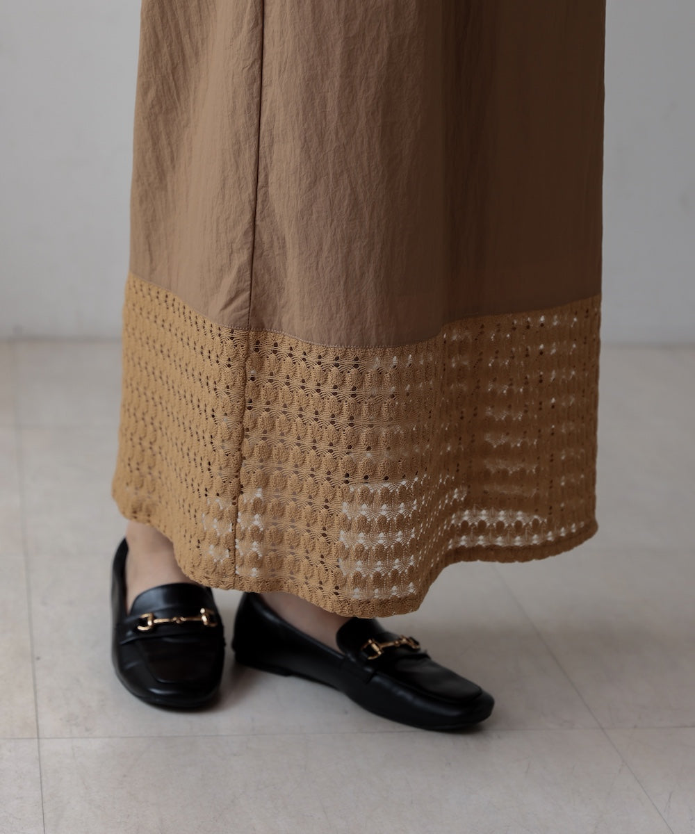 裾レースタイトスカート