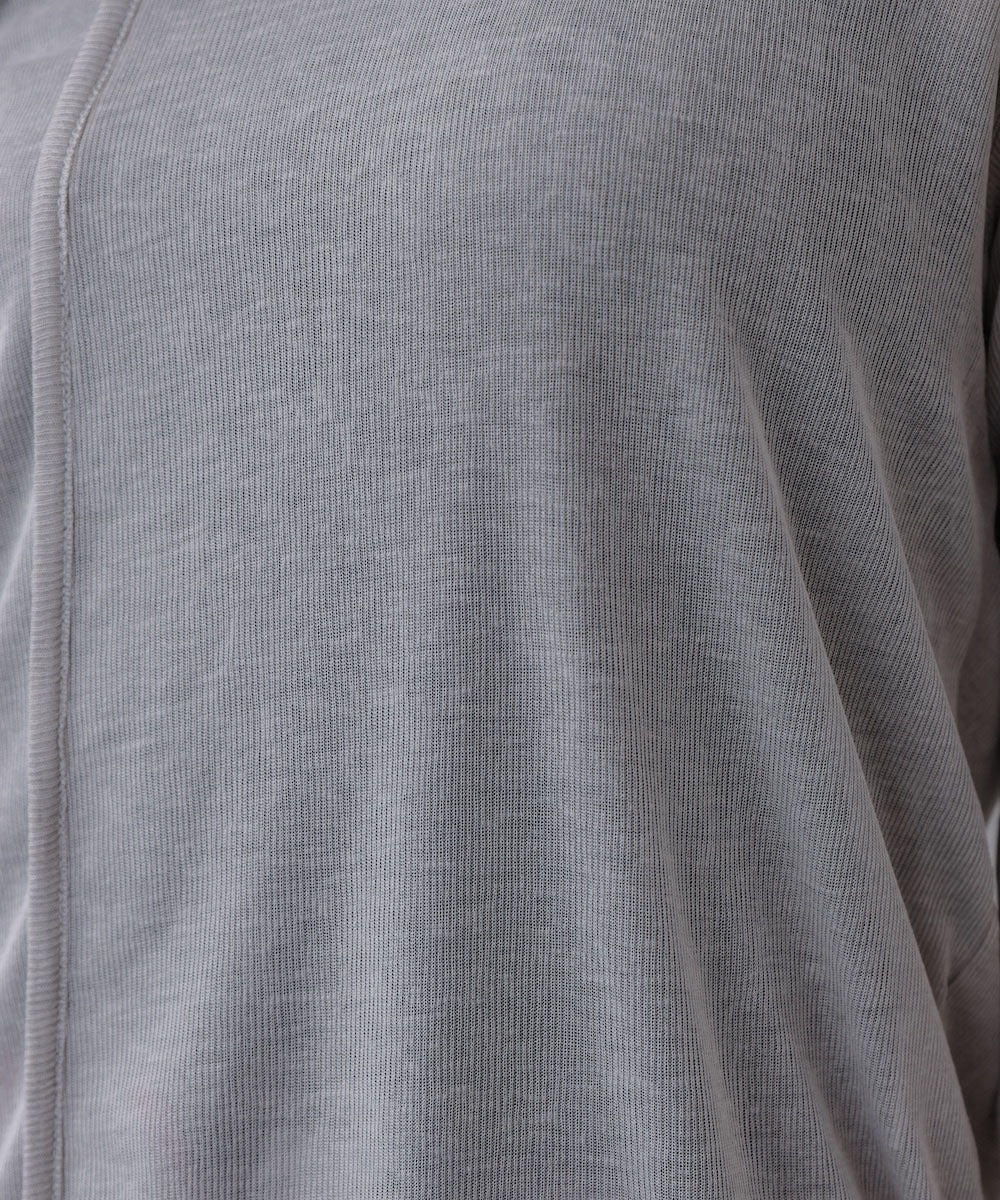 スラブシアーデザインプルオーバー