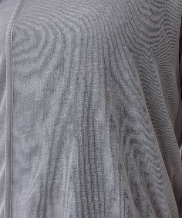 スラブシアーデザインプルオーバー