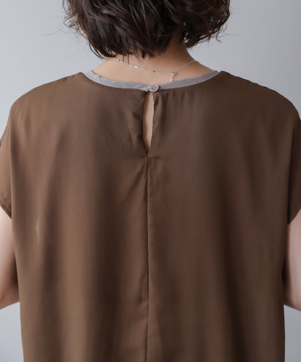 ドッキングニュアンスプリントワンピース