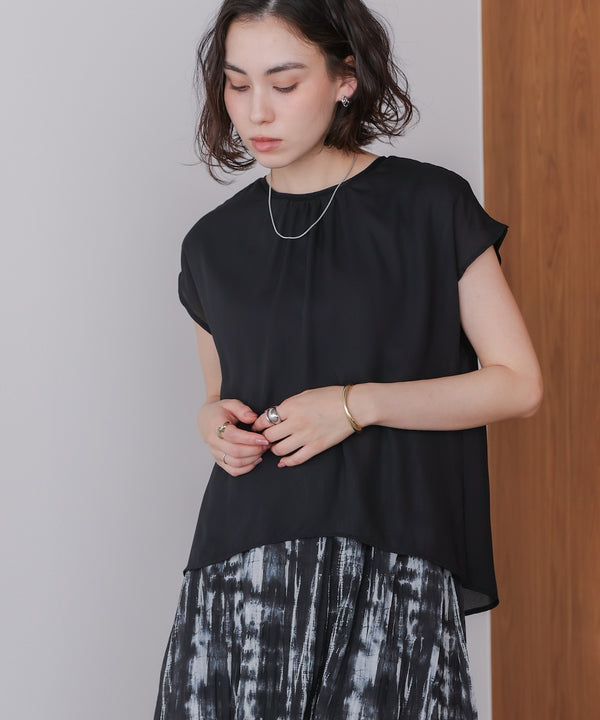 ドッキングニュアンスプリントワンピース