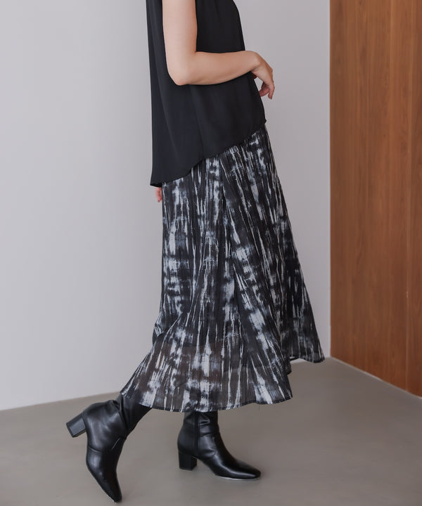 ドッキングニュアンスプリントワンピース