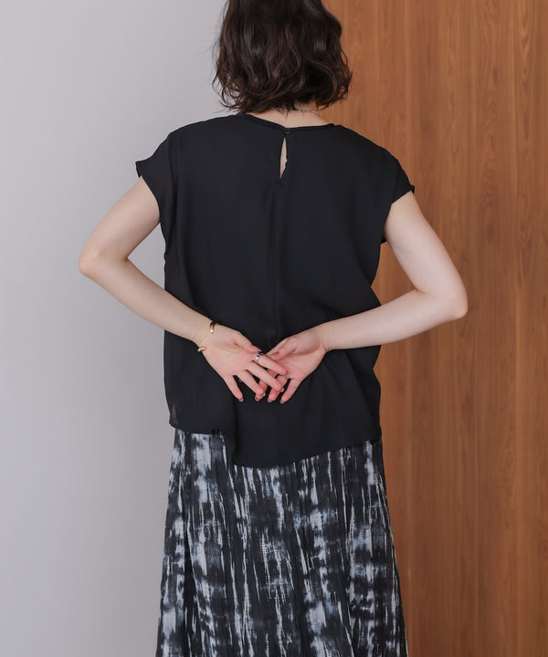 ドッキングニュアンスプリントワンピース