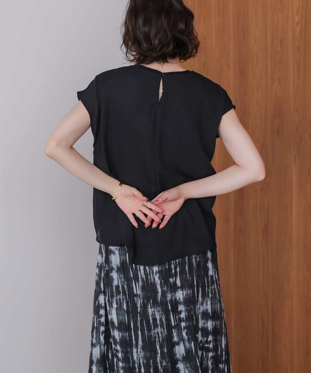 ドッキングニュアンスプリントワンピース