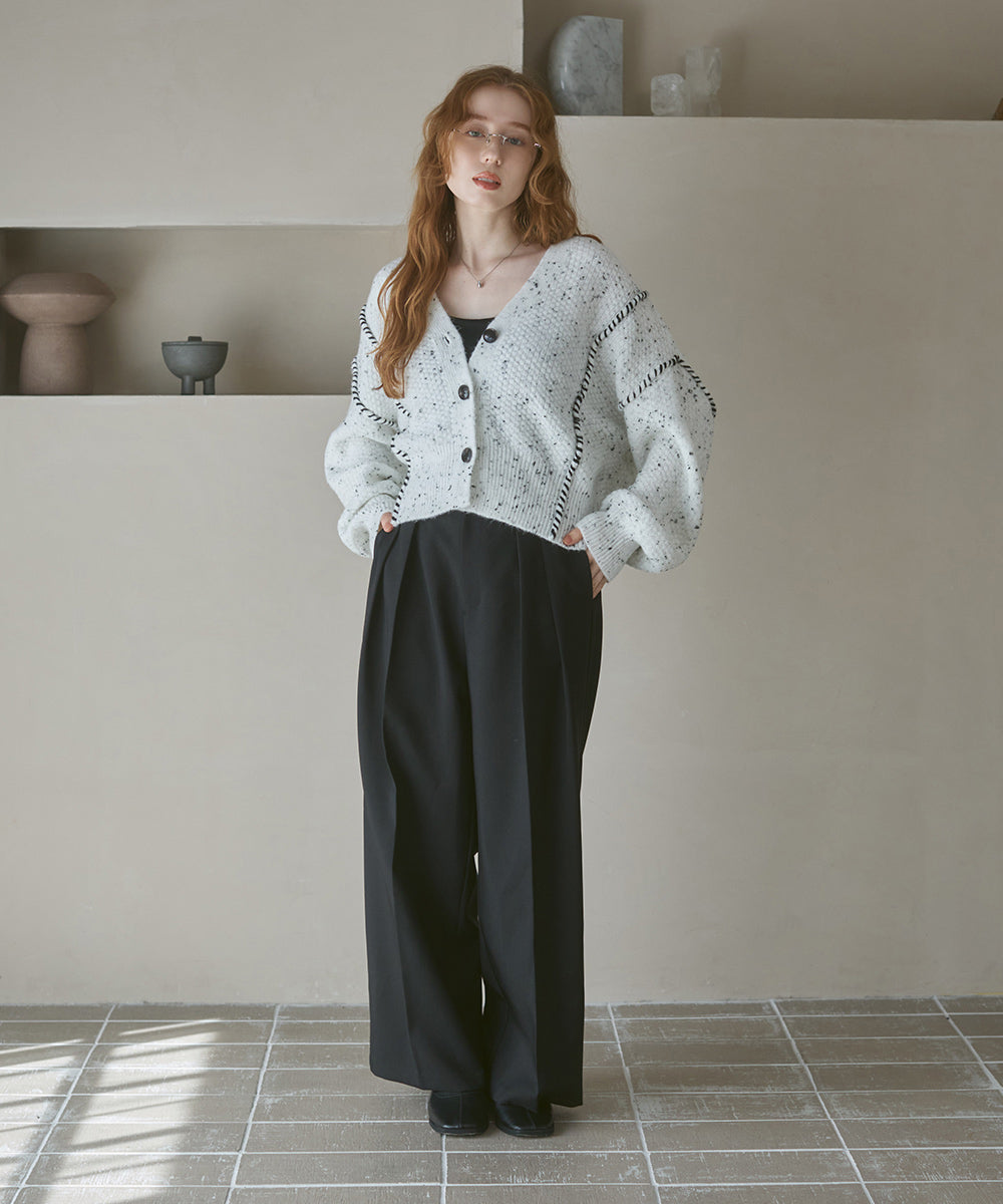 チョコチップショートカーディガン