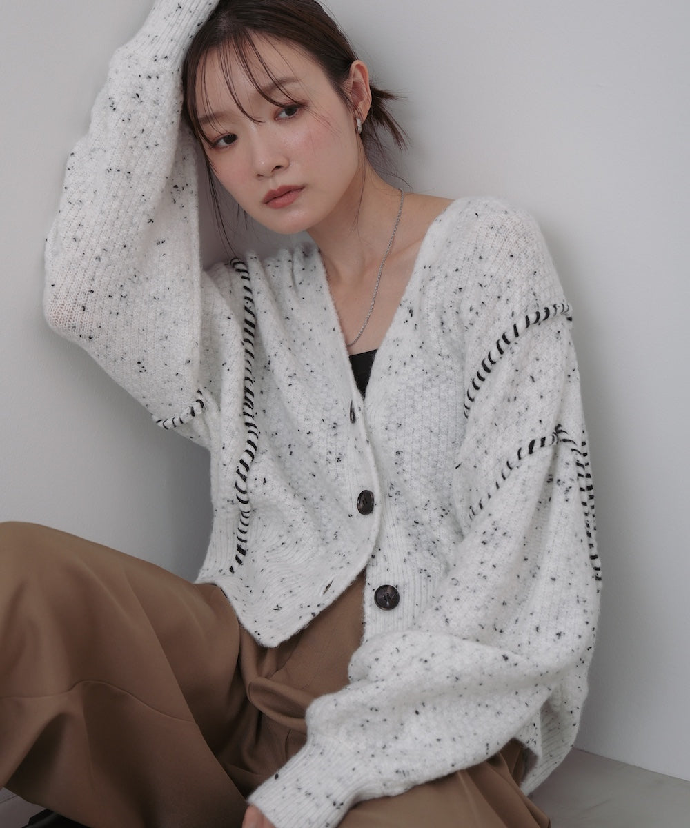 チョコチップショートカーディガン