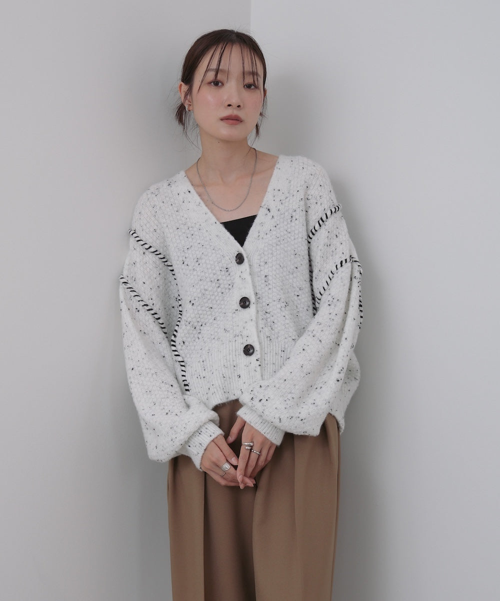 チョコチップショートカーディガン