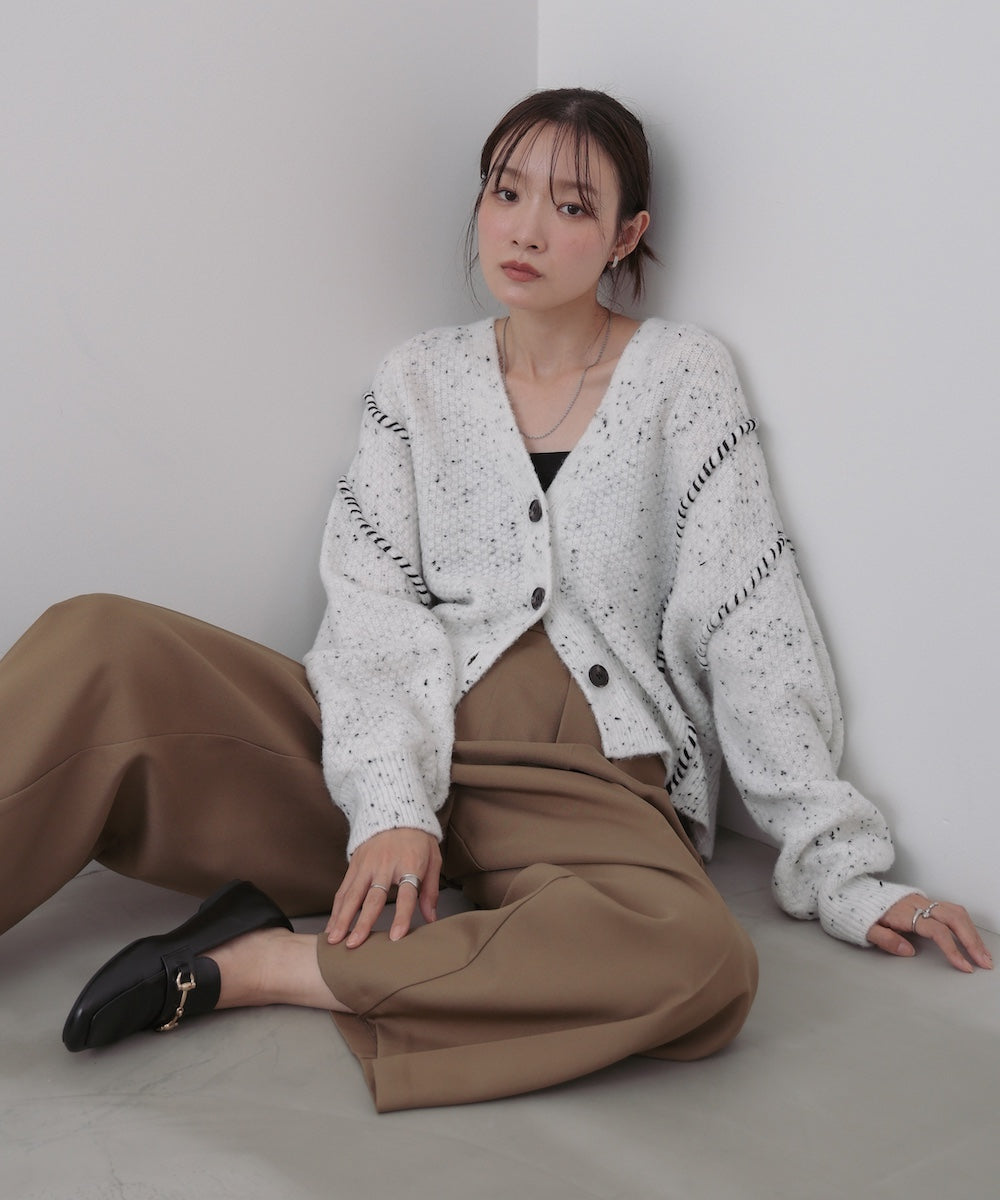 チョコチップショートカーディガン