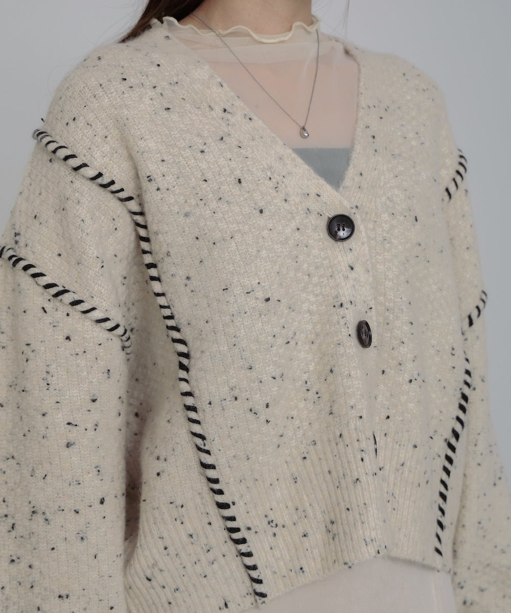 チョコチップショートカーディガン