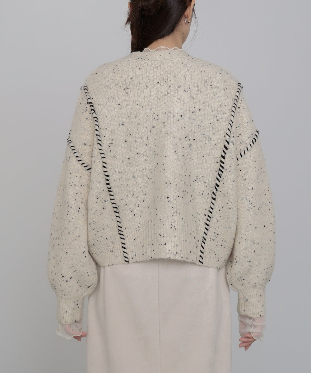 チョコチップショートカーディガン