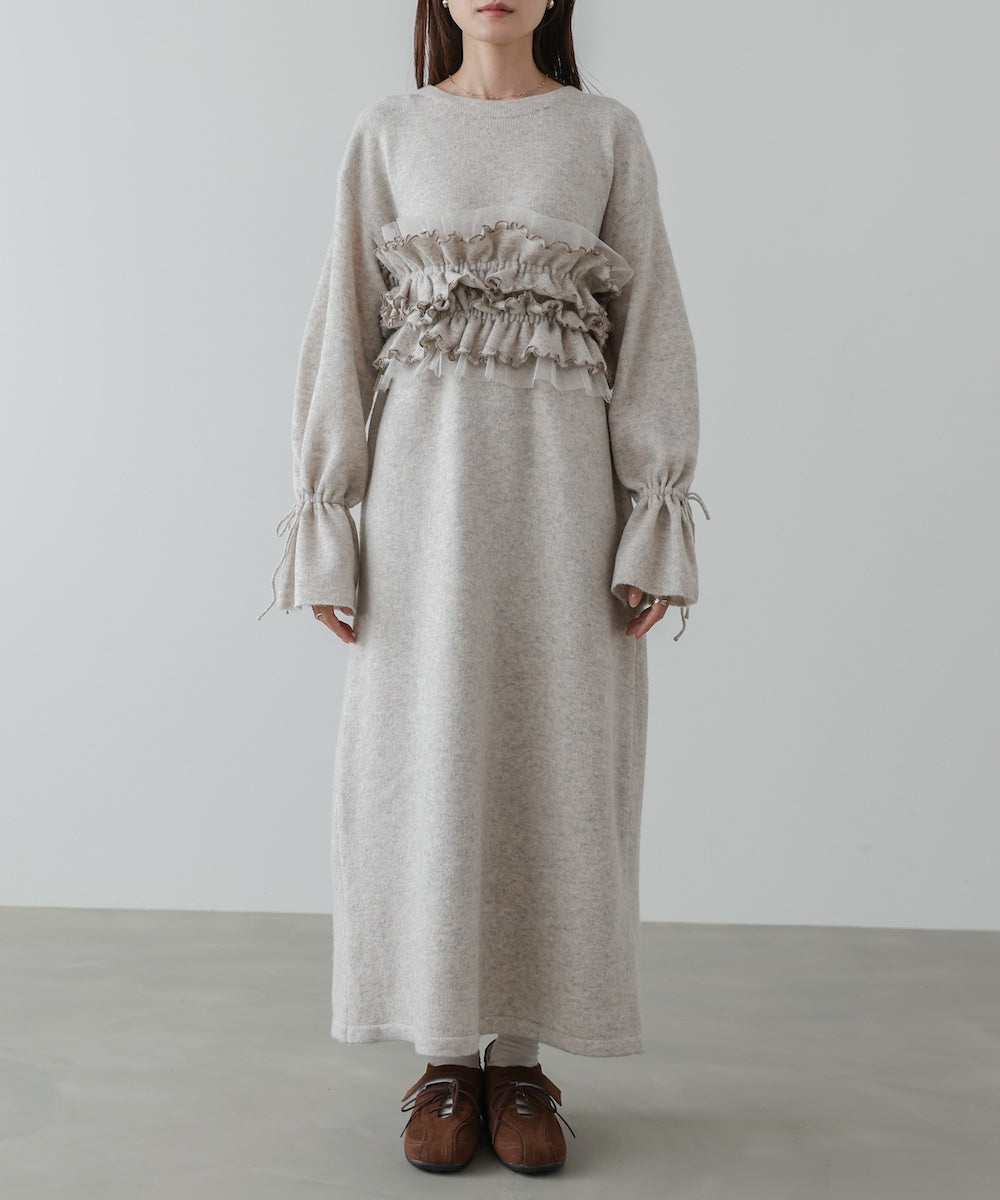 ビスチェセットニットワンピース