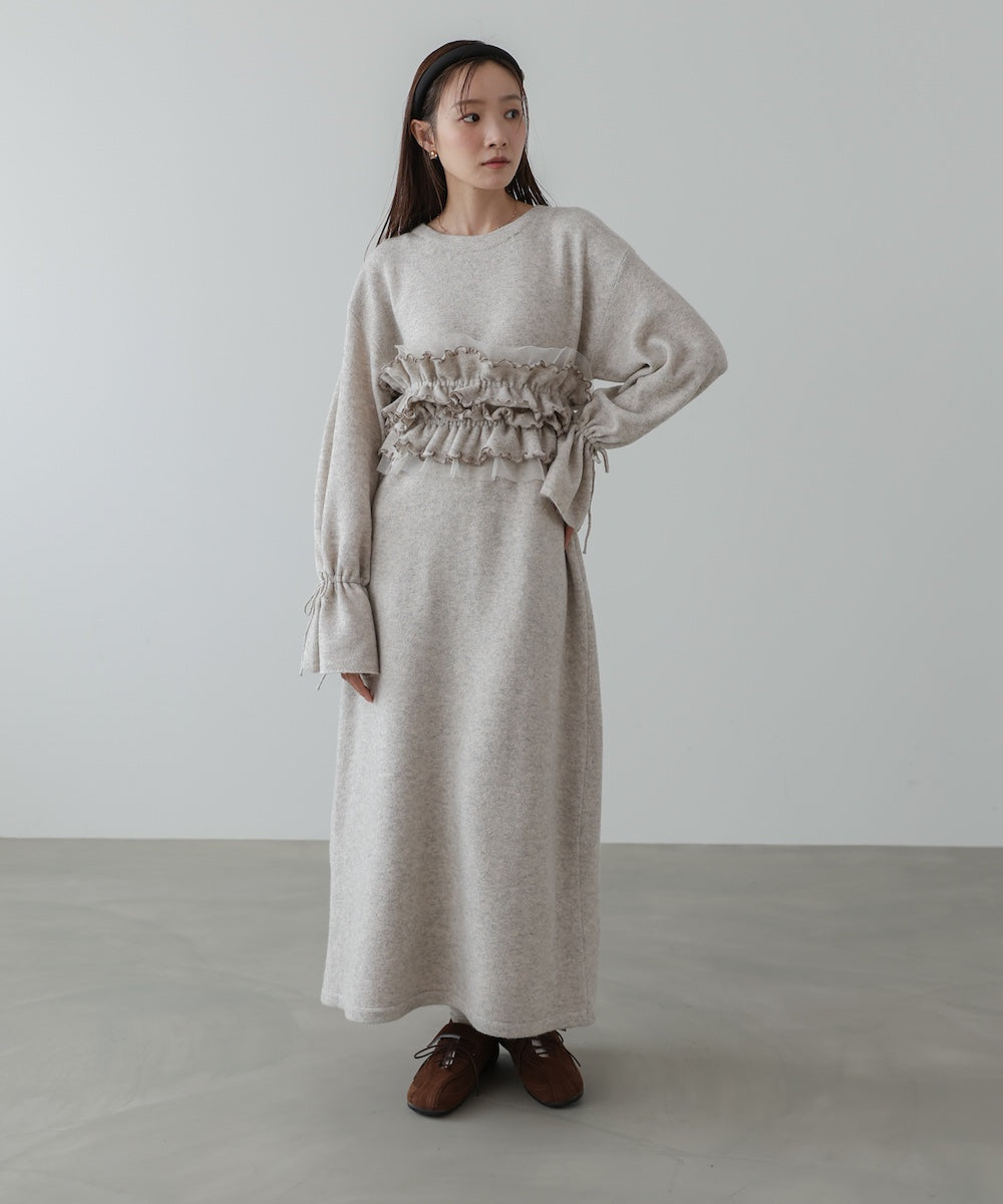 ビスチェセットニットワンピース