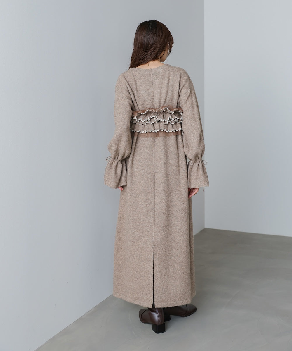 ビスチェセットニットワンピース