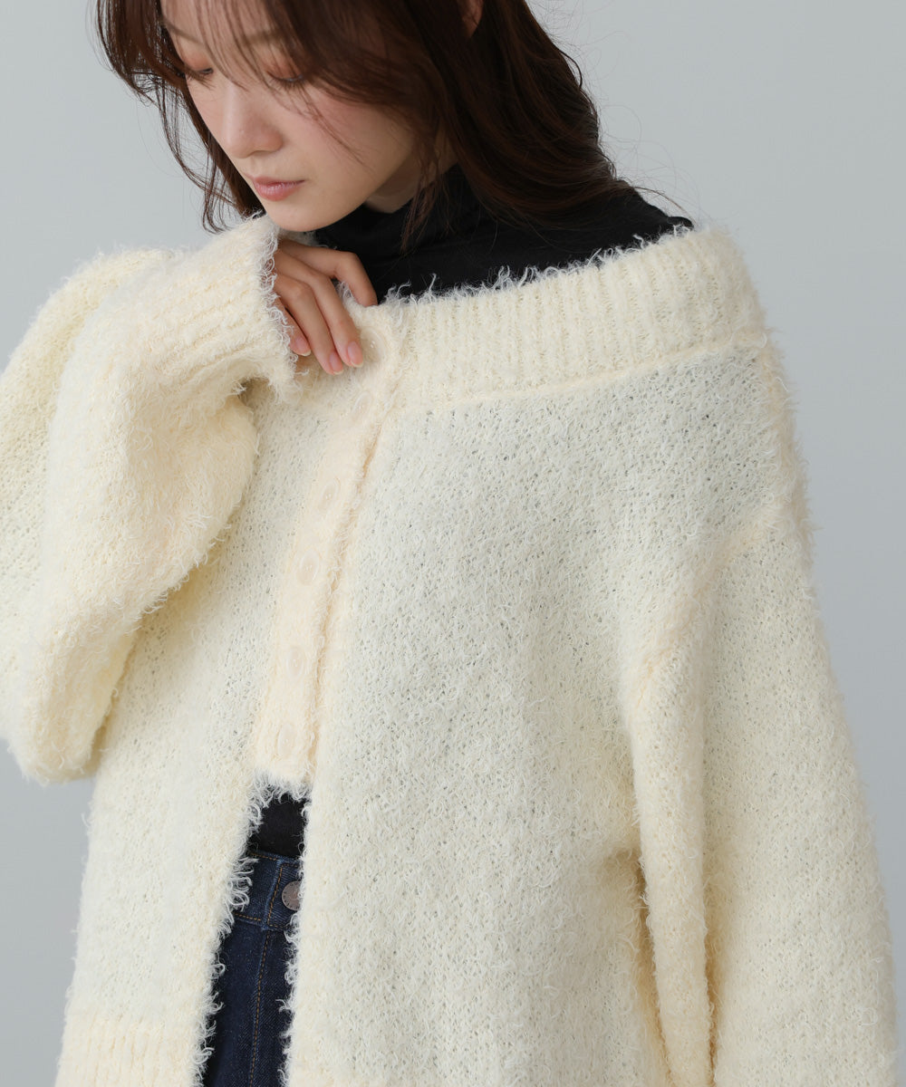 前後2WAYニットカーディガン+ニットキャミワンピース