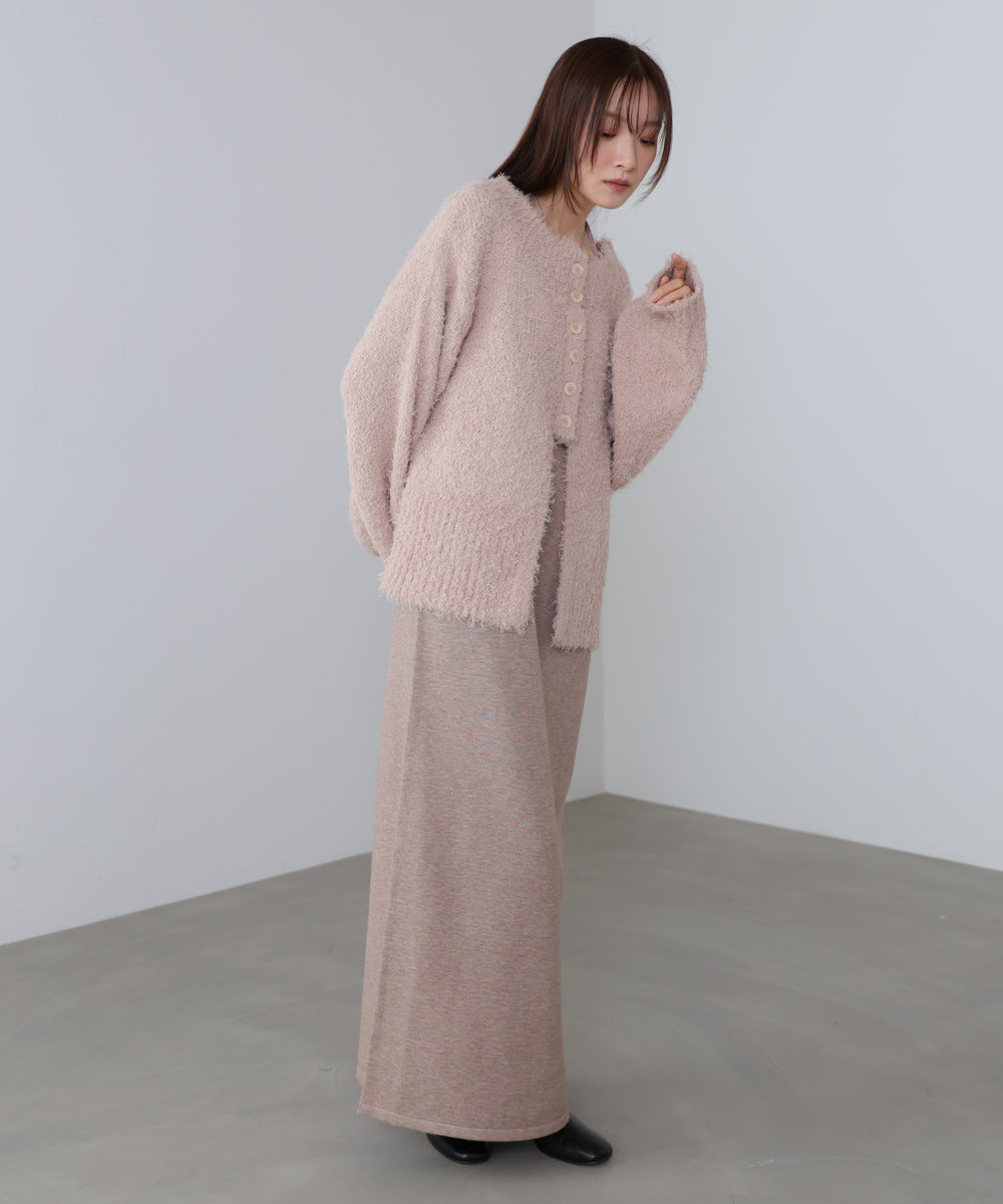 前後2WAYニットカーディガン+ニットキャミワンピース